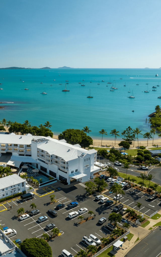 Airlie Beach Hotel overlooking the Esplanade